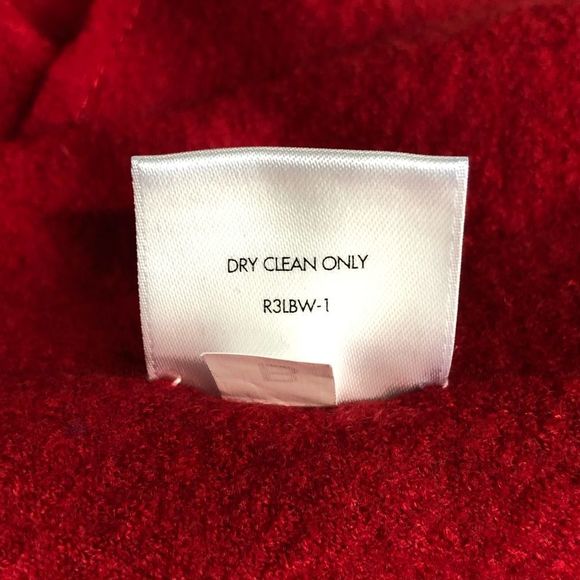 Eileen Fisher Lightweight Red Boiled Wool Cardigan Jacket size XS Long Sleeve - Picture 12 of 14